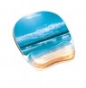Fellowes Mouse Mat Wrist Support - Photo Gel Mouse Pad with Non Slip Rubber Base & Antibacterial Protection - Ergonomic Mouse