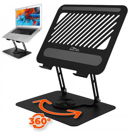 Adjustable, rotatable, ergonomic laptop stand 10–17″ LAPTOP STAND ROTO MT2662