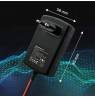 Qoltec 52426 Automatic charger for AGM GEL STD 6V/12V battery | 2A | Rectifier with repair function and LED display