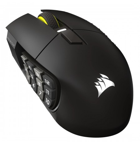 Corsair Scimitar Elite Wireless SE mouse Gaming Right-hand RF Wireless + Bluetooth Optical 33000 DPI