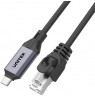 Unitek Ethernet USB C RJ-45 LAN cable, network cable, 3m