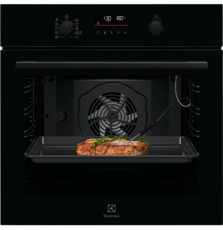 Juodos spalvos orkaitė Electrolux LOF6P37Z