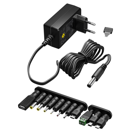 Goobay Universal Power Supply 5-15V, Max. 36W, 2.4A | 74436