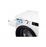 LG | Washing Machine | F4WR513SBW | Energy efficiency class A-10% | Front loading | Washing capacity 13 kg | 1400 RPM | Depth 61