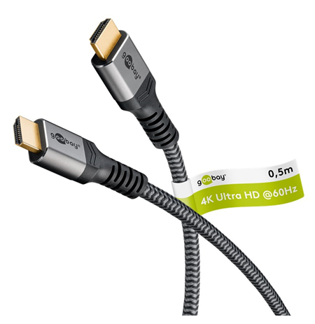 Goobay High Speed HDMI Cable with Ethernet | 64992 | 0.5 m