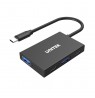 UNITEK uHUB Q4 USB 3.2 Gen 1 (3.1 Gen 1) Type-C 10000 Mbit/s Grey