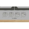 Bosch Serie 6 PCH6A5I90 hob Stainless steel Built-in 60 cm Gas 4 zone(s)