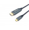 Equip Adapter USB-C -daugiau  HDMI                  4K60Hz 2.00m sw
