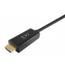 Equip      DisplayPort-daugiau HDMI        4K/ 30Hz St/St  5.00m sw Polybeutel