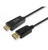 Equip      DisplayPort-daugiau HDMI        4K/ 30Hz St/St  5.00m sw Polybeutel