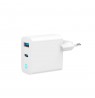 Gembird TA-UC-PDQC65L-W-01 mobile device charger Universal White AC Fast charging Indoor