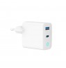 Gembird TA-UC-PDQC65L-W-01 mobile device charger Universal White AC Fast charging Indoor