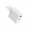 Gembird 2 Port 30W GaN USB Schnellladegerät LED Weiß TA-UC-PDQC30L-W-01 Baby video monitor, Keyboard, Mobile computer, Mobile