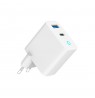 Gembird 2 Port 30W GaN USB Schnellladegerät LED Weiß TA-UC-PDQC30L-W-01 Baby video monitor, Keyboard, Mobile computer, Mobile