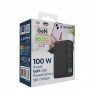 Gembird TA-UC-PDQC100LCD-01-BK mobile device charger Laptop, Smartphone Black AC Fast charging Indoor