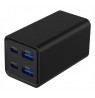 Gembird TA-UC-2A2C-PD65-01-BK mobile device charger Laptop, Smartphone Black AC Fast charging Indoor