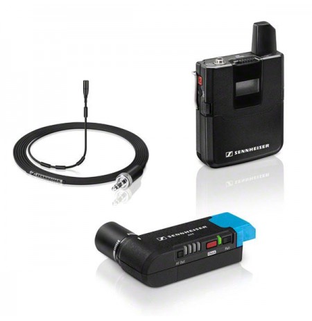 Sennheiser AVX-MKE2 SET - wireless camera system with mini transmitter and professional mic MKE2 fully automatic
