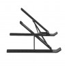 SAVIO PB-05 Office stand for laptop and tablet, black, aluminium