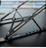 SAVIO PB-05 Office stand for laptop and tablet, black, aluminium