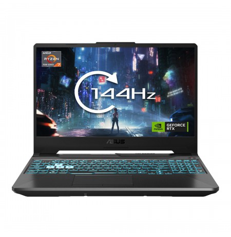 ASUS FA506NCR-WH71 Ryzen 7 7435HS 15.6" FHD 144Hz 16GB SSD512 BT BLKB Geforce RTX 3050 4GB Win11 Graphite Black (REPACK) 2Y