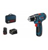 Bosch screwdriver 12 V Li-Ion 1300 RPM Black, Blue, Red