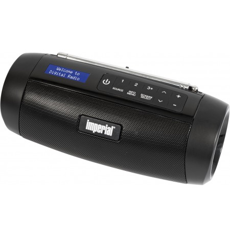 Imperial DABMAN GO Radio with DAB+/FM black