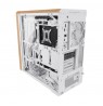 Lian Li Lancool LAN217W computer case Midi Tower White, Wood