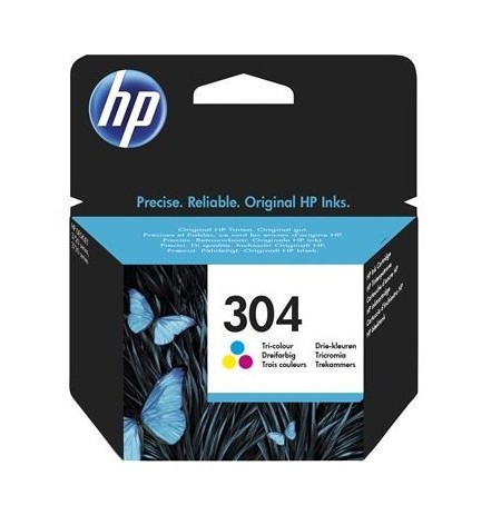 HP 304 Tri-color Ink Cartridge