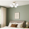 Activejet pendant lamp AJE-EMILY 3P GOLD E27 3x40W