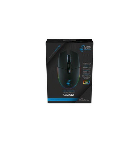 MediaRange MRGS202 mouse Gaming Right-hand USB Type-A Optical 4000 DPI