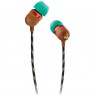 The House Of Marley Smile Jamaica Headset Wired In-ear Calls/Music Green
