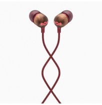 The House Of Marley Smile Jamaica Headset Wired In-ear Calls/Music Red, Wood