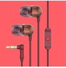 The House Of Marley Smile Jamaica Headset Wired In-ear Calls/Music Red, Wood