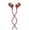 The House Of Marley Smile Jamaica Headset Wired In-ear Calls/Music Red, Wood