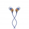 The House Of Marley Smile Jamaica Headset Wired In-ear Calls/Music Blue, White