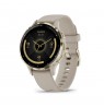 Garmin Venu 3S 3.05 cm (1.2") AMOLED 41 mm Digital 390 x 390 pixels Touchscreen Gold, Grey Wi-Fi GPS (satellite)