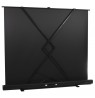 Maclean MC-211 Portable Projection Screen, Compact, Floor, 100", 4:3