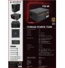 Gembird CCC-PSUGOLD-750W Power supply unit Fornax Power 750W active PFC 12cm fan 80+Gold