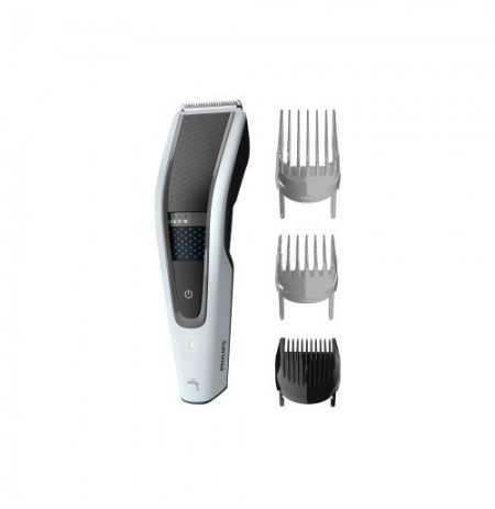 Philips 5000 Series HC5610/15 Plaukų kirpimo mašinėlė, Juoda/Balta