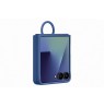 Samsung Galaxy Flip7 Silicone Case with Ring Blue