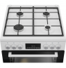 BEKO Cooker | FBM62330GWDTN | Hob type Gas | Oven type Electric | White | Width 60 cm | Grilling | LED | Depth 60 cm | 72 L