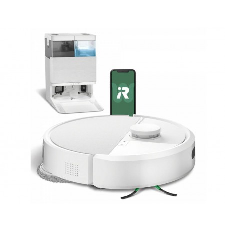 Cleaning robot iRobot Roomba Plus 405 Combo + AutoWash station (white)