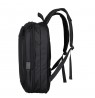 Addison 316015 laptop case 39.6 cm (15.6") Backpack Black