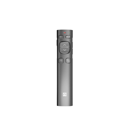 Natec Laser Point Presenter, Warbler 2, Wireless, Grey