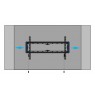 Wall mount for flat screen B-Tech ELEMENTS BT5442/B (VESA 600)
