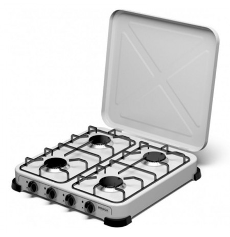 BROCK GS 004 W Gas cooker Four burners G30 G31 White