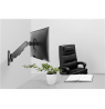 Digitus Wall mount | DA-90396 | Adjustable Height, Rotate, Tilt | 17-32 " | Maximum weight (capacity) 8 kg | Black