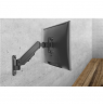 Digitus Wall mount | DA-90396 | Adjustable Height, Rotate, Tilt | 17-32 " | Maximum weight (capacity) 8 kg | Black