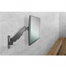Digitus Wall mount | DA-90396 | Adjustable Height, Rotate, Tilt | 17-32 " | Maximum weight (capacity) 8 kg | Black