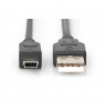 Digitus Connection Cable, 1.8 m | AK-300108-018-S | USB Type A to USB Mini B